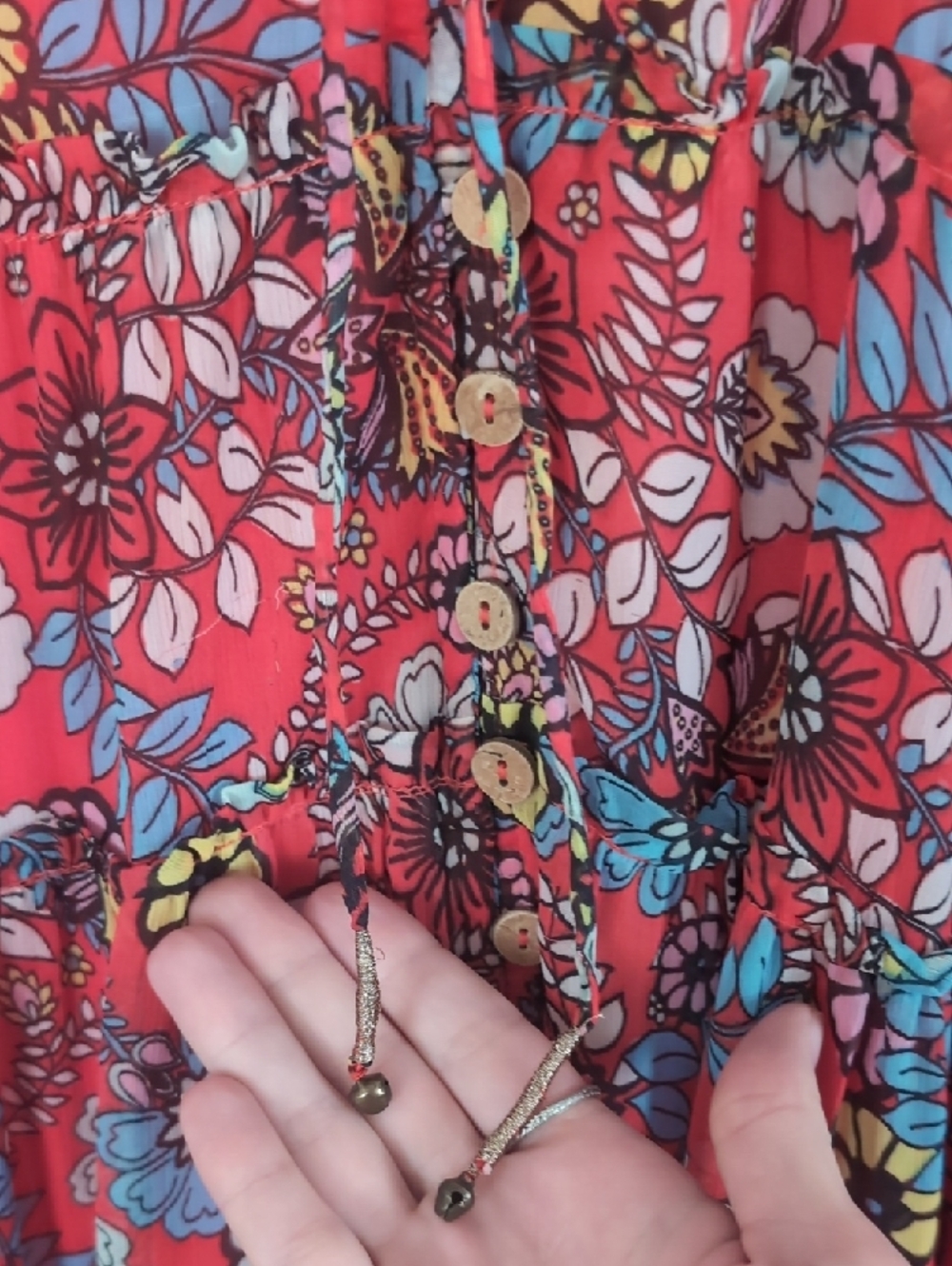 Free People Cassis chiffon Maxi Dress - Picture 3 of 6